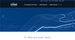 Desktop Screenshot of gisa.de